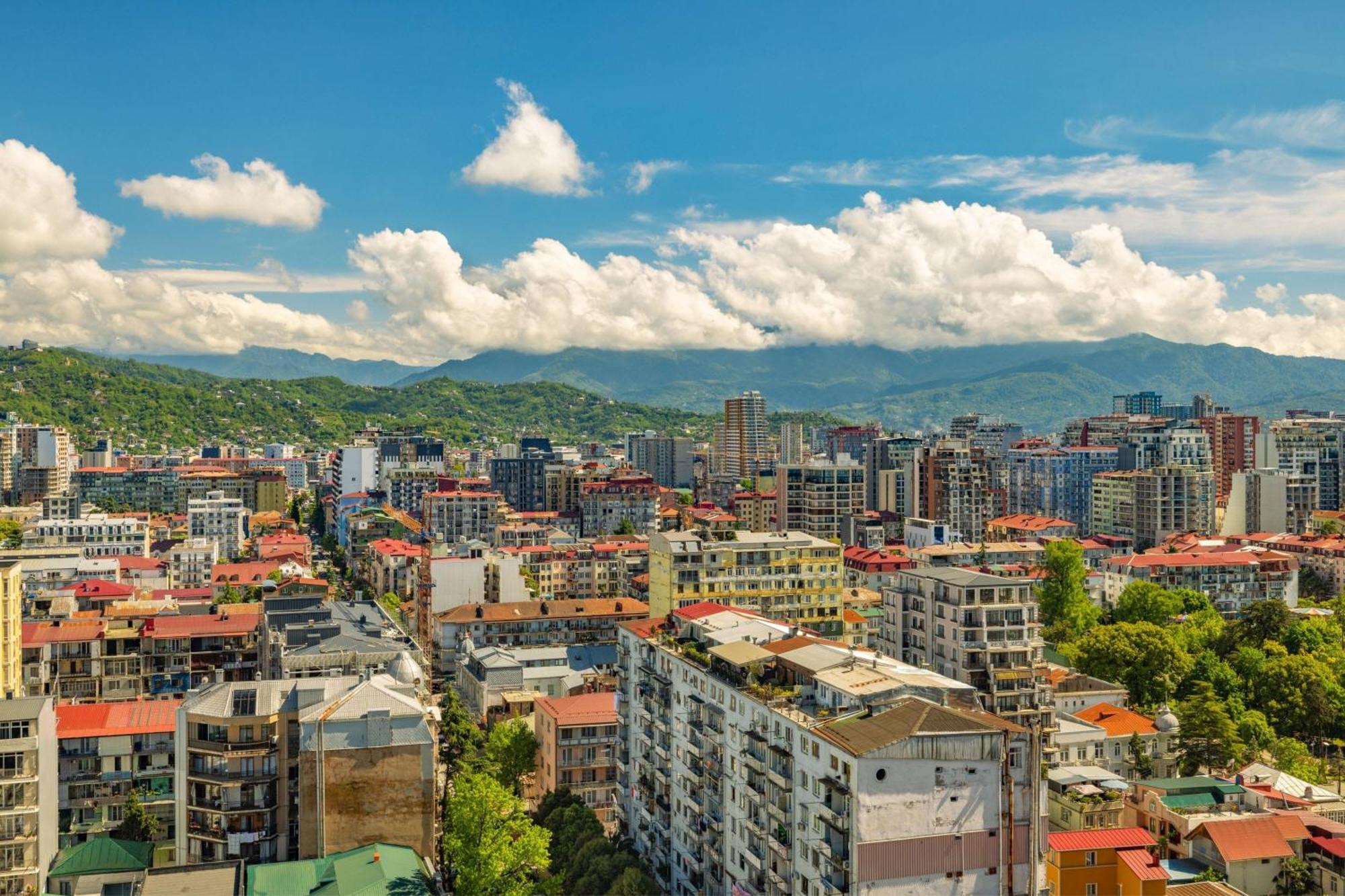 Sheraton Batumi Hotel Bagian luar foto View of the city